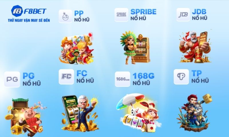 Những thể loại game nổ hũ được yêu thích nhất trên F8BET